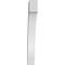 Ekena Millwork 3 1/2-in. W x 18-in. D x 30-in. H Imperial Architectural Grade PVC Knee Brace BRCP035X18X30IMP - alternate 6